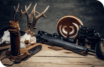 retro-hunting-ammunition-rifle-binoculars-delicious-sausage-brown-bread-wooden-table_613910-1914 1 retro-hunting-ammunition
